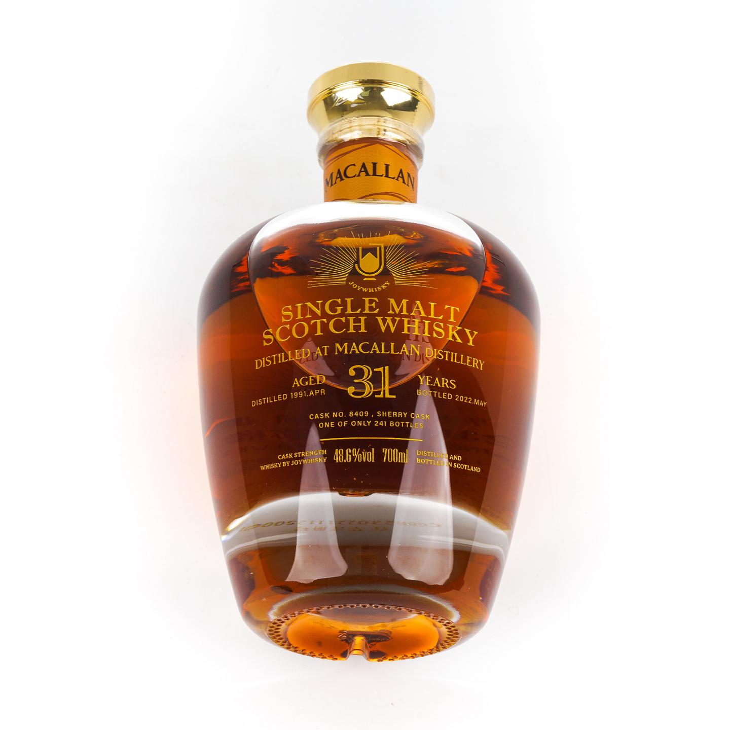 Macallan 麦卡伦 31年 1991-2022 雪莉单桶#8409 樽享