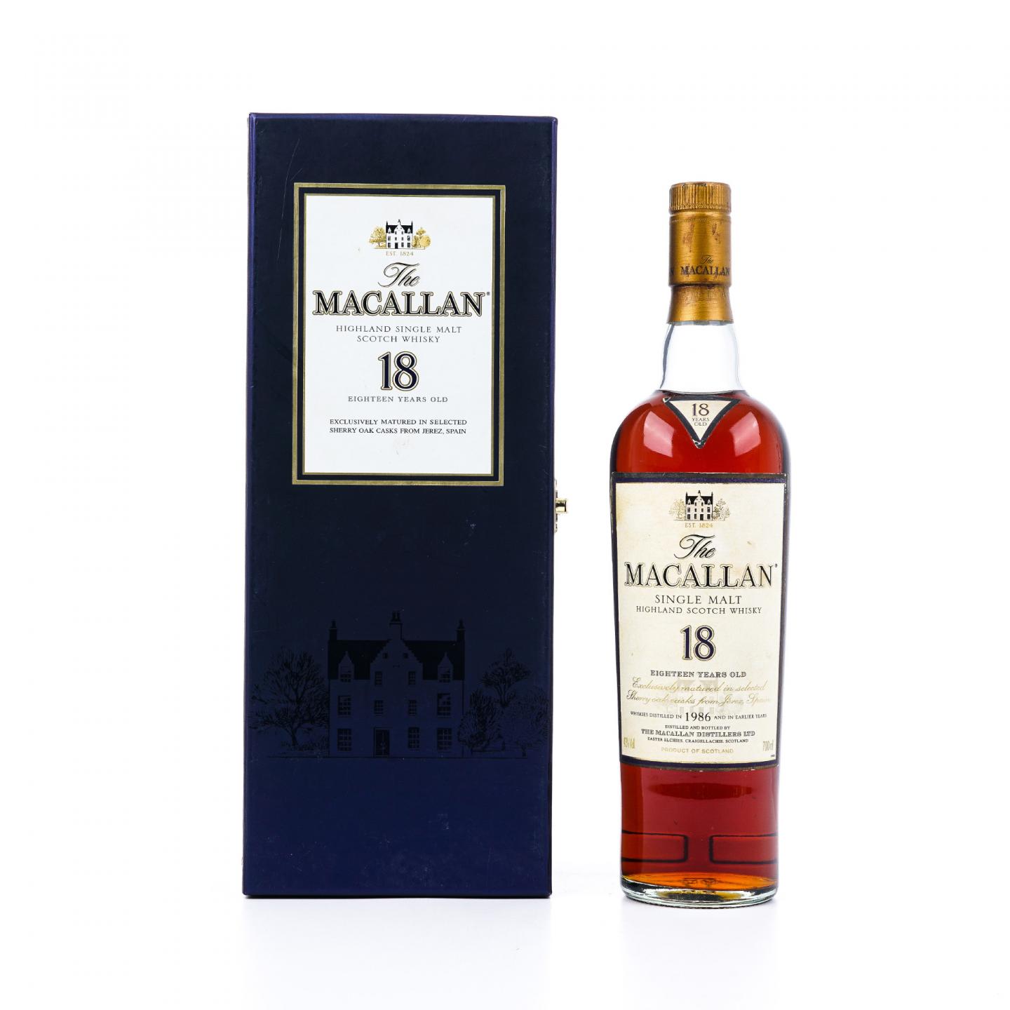 Macallan 麦卡伦 18年 1986 雪莉桶