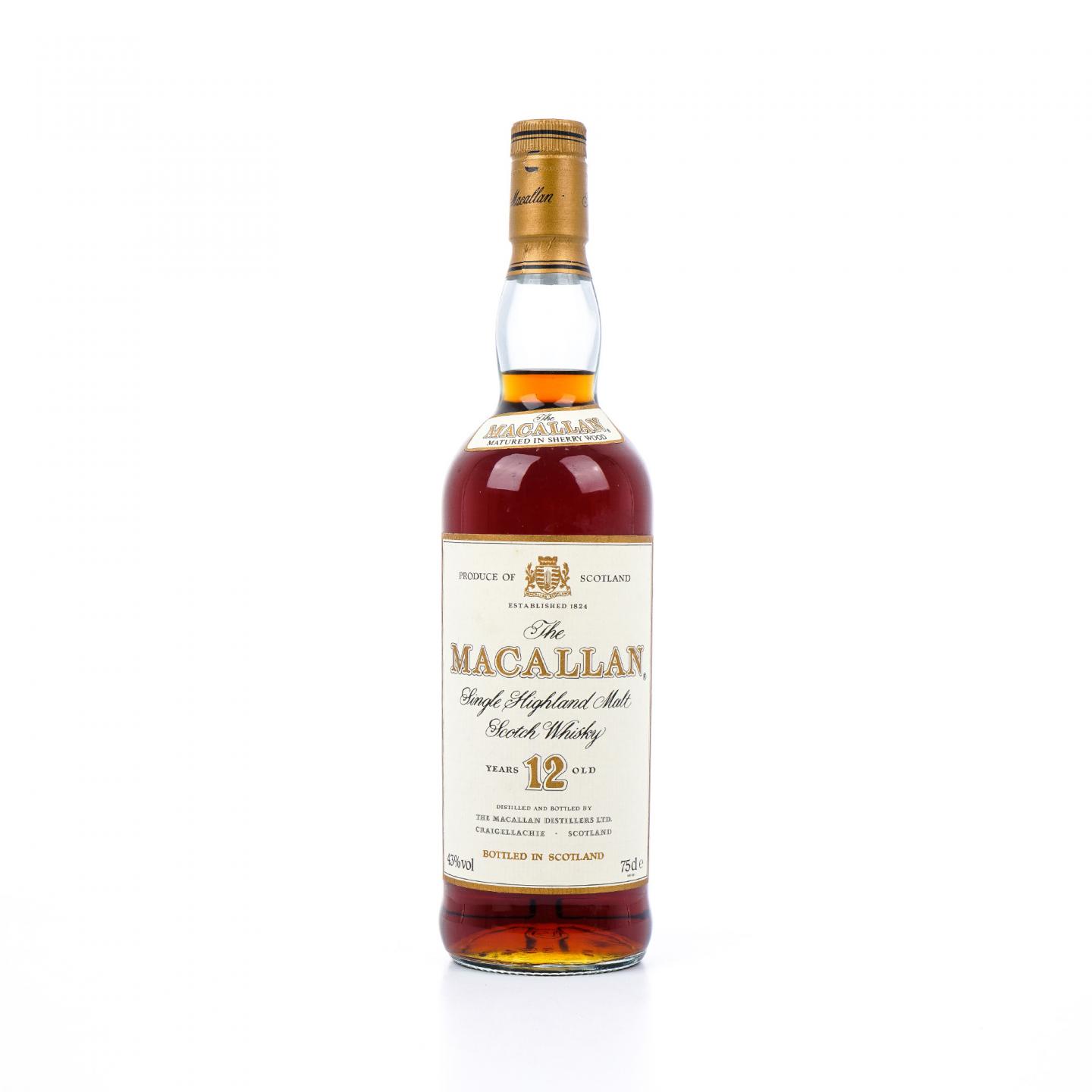 Macallan 麦卡伦 12年 雪莉桶 庄园版 750ml