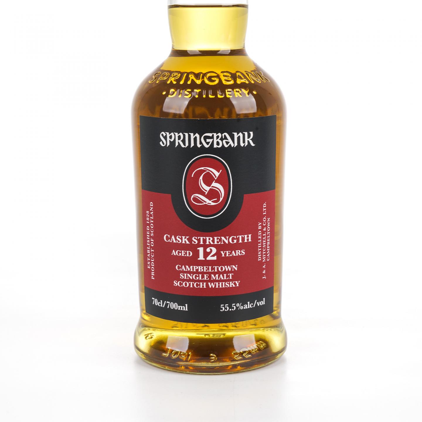Springbank 云顶 12年 2025 桶强 55.5%Vol.