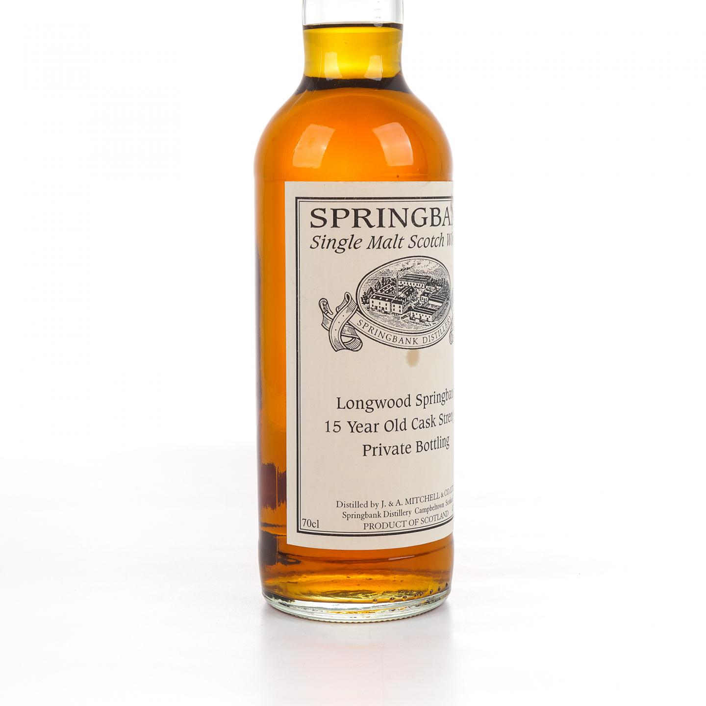 Springbank 云顶 15年 私人桶