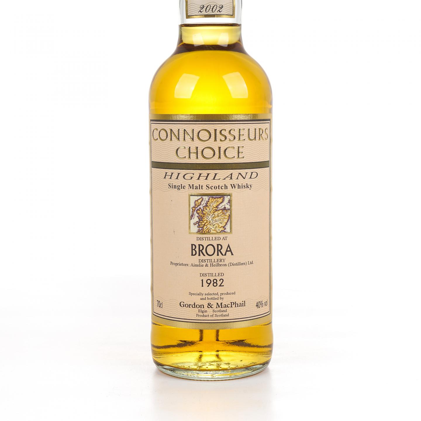 Brora 布朗拉 1982-2002 GM 地图标