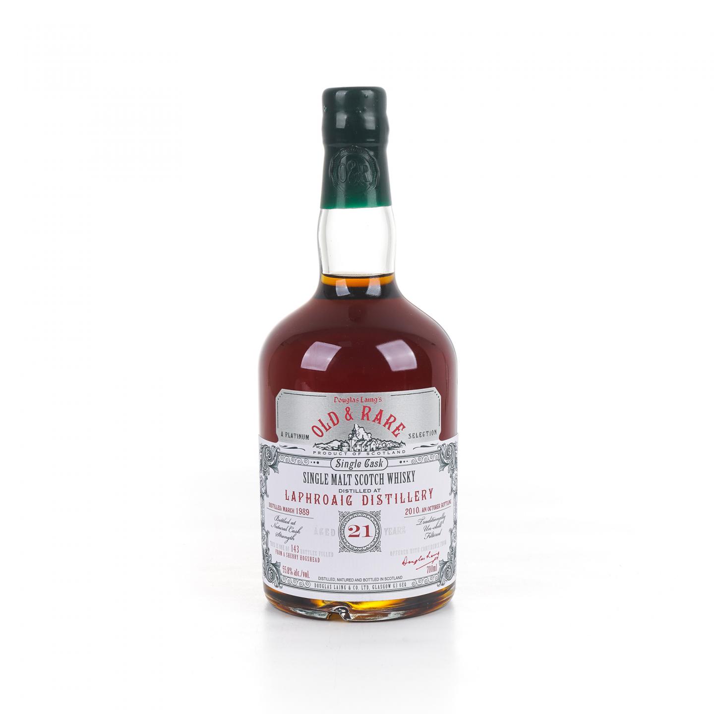 Laphroaig 拉弗格 21年 1989-2010 雪莉桶 DL白金