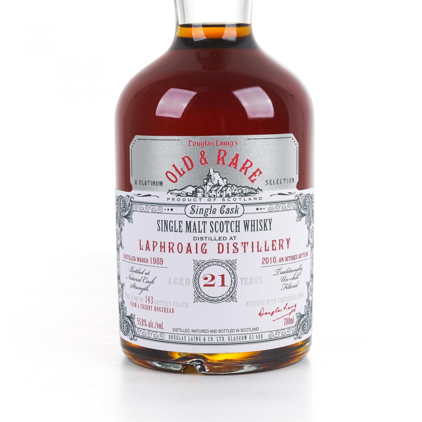 Laphroaig 拉弗格 21年 1989-2010 雪莉桶 DL白金