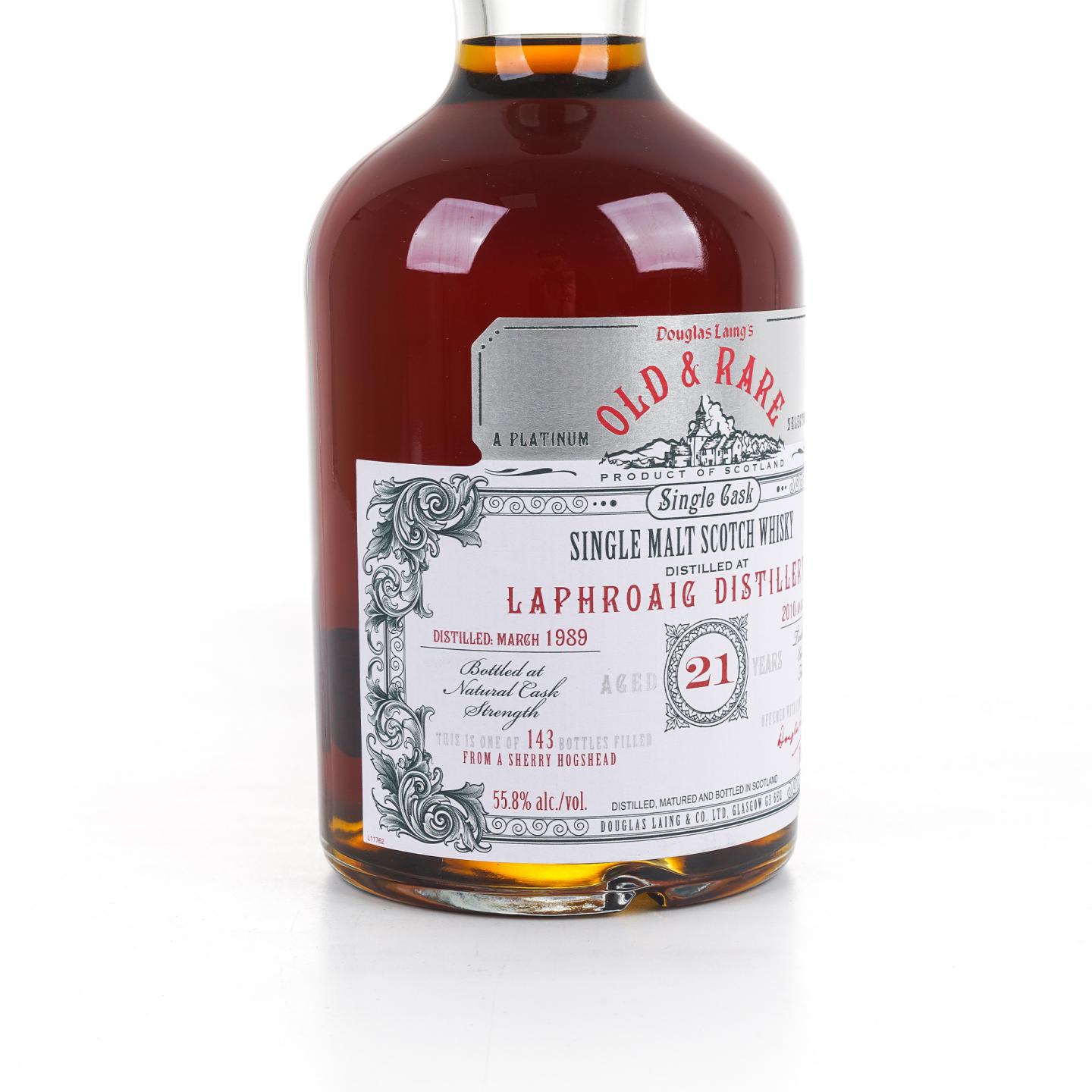 Laphroaig 拉弗格 21年 1989-2010 雪莉桶 DL白金