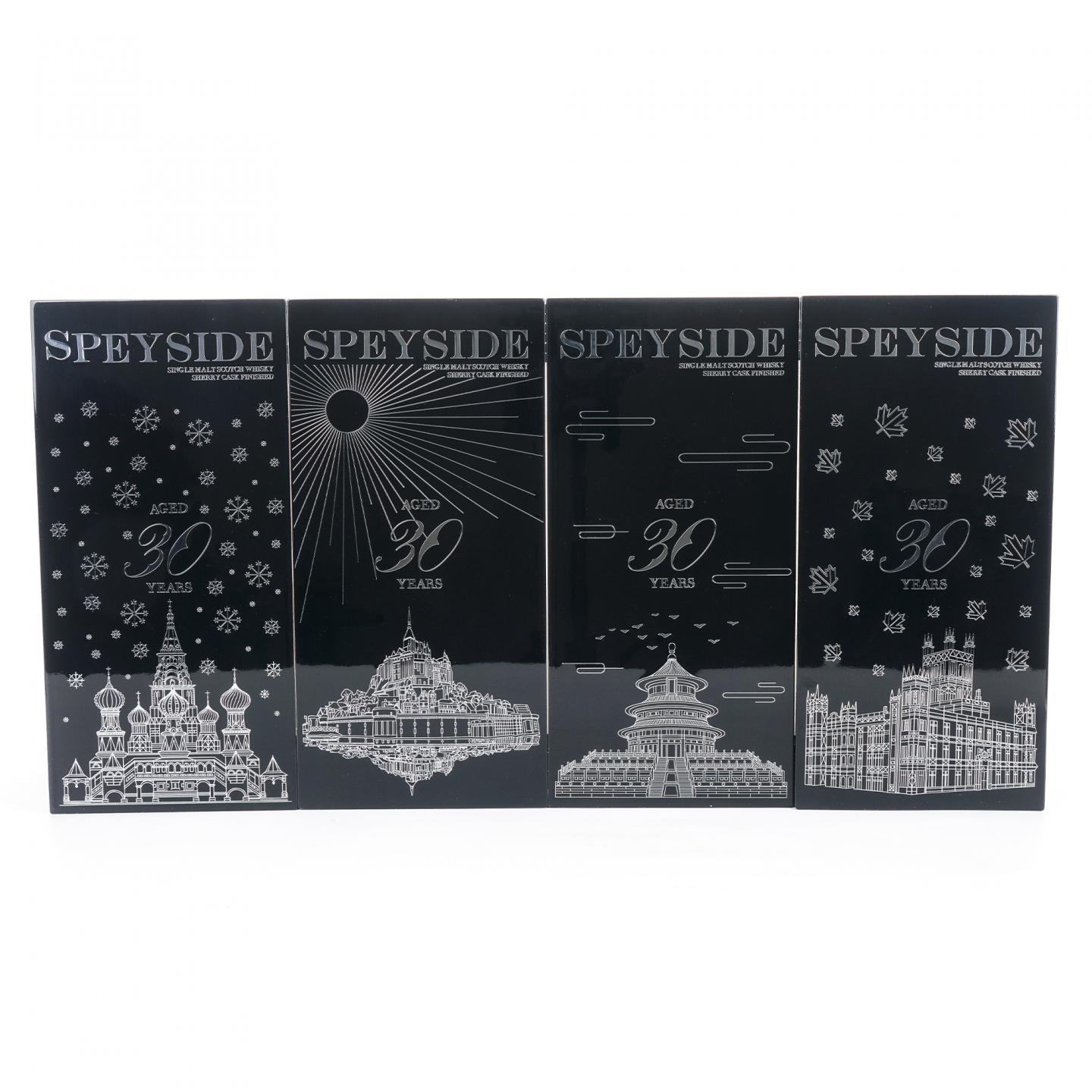 秘密斯佩塞 30年 春夏秋冬全套 4支组*700ml