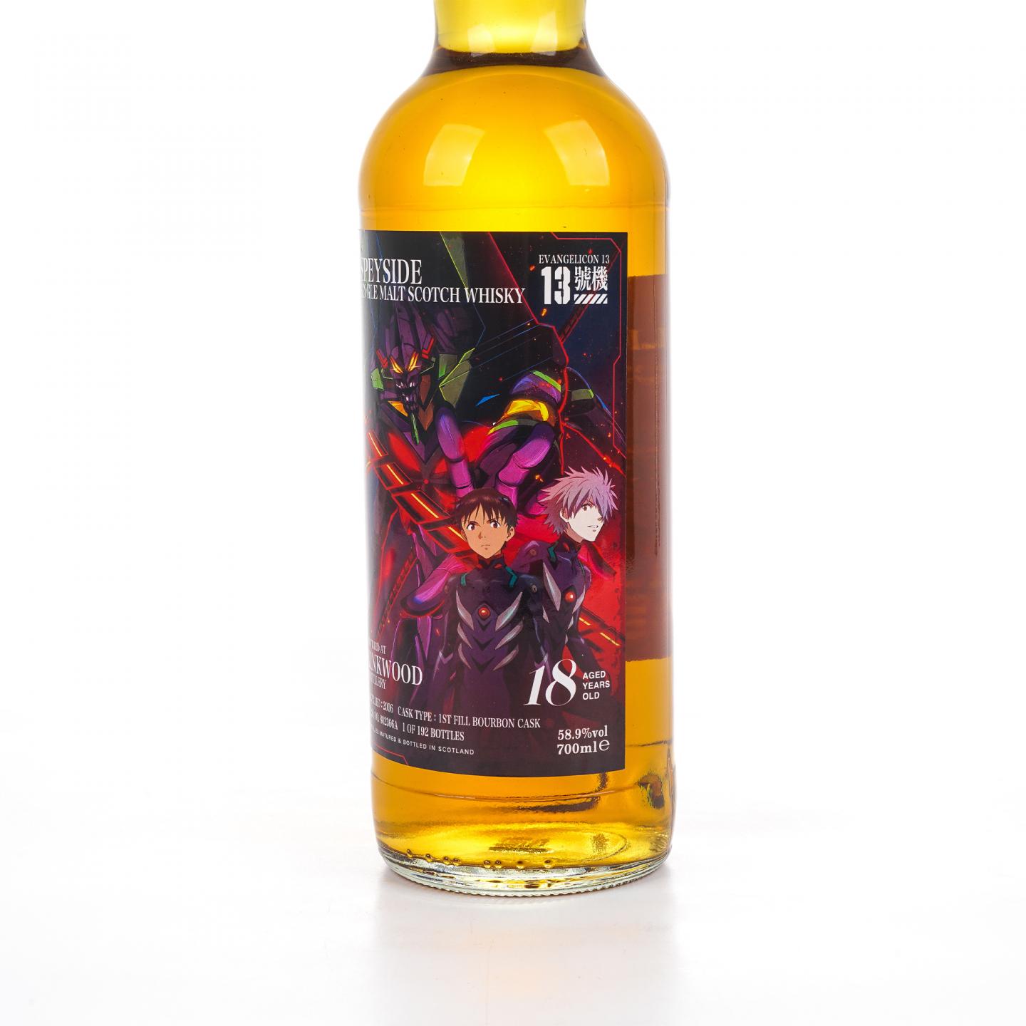 Linkwood 林可伍德 18年 2006 《新世纪福音战士》联名款 58.9%