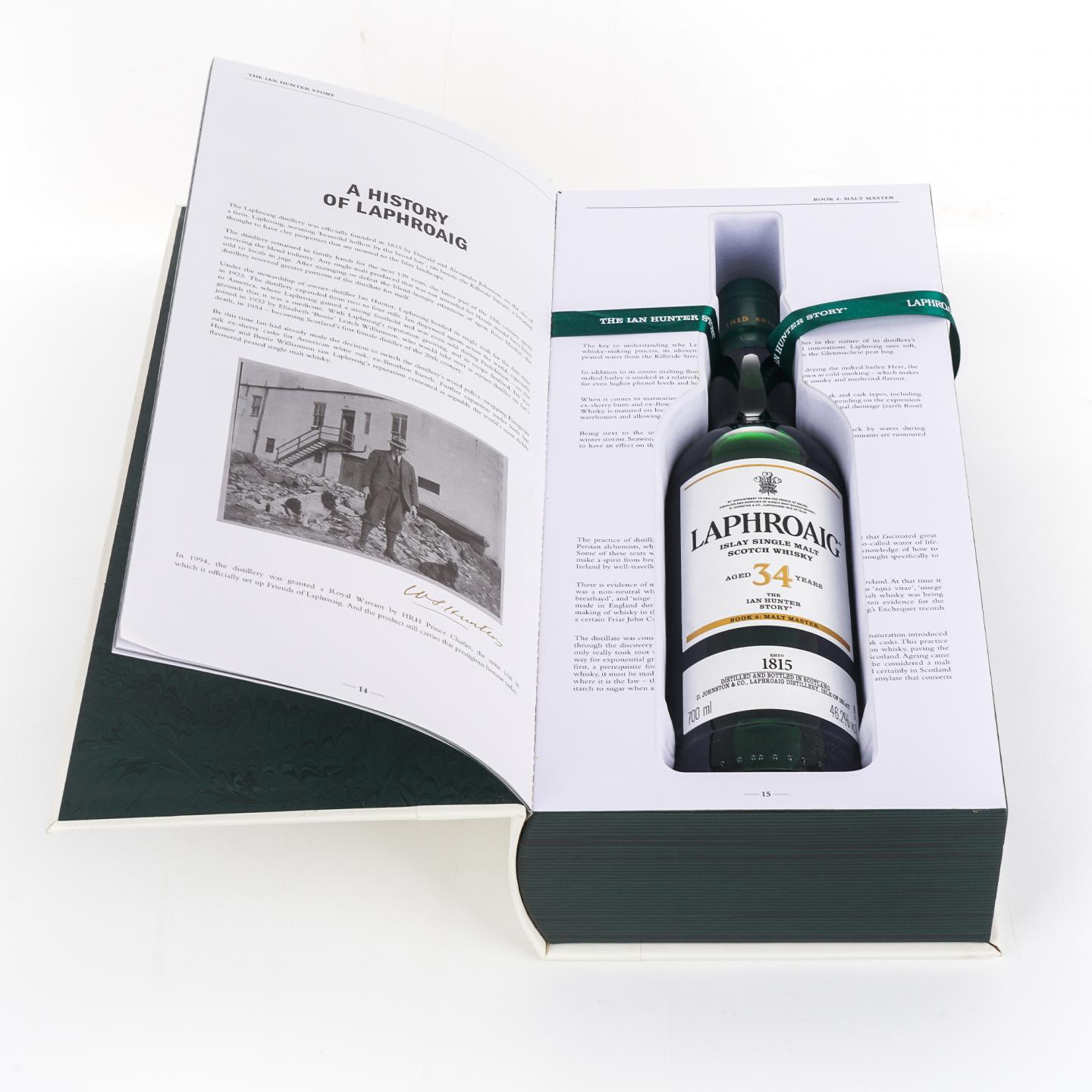 Laphroaig 拉弗格 34年 1987-2021 Book 4 行货