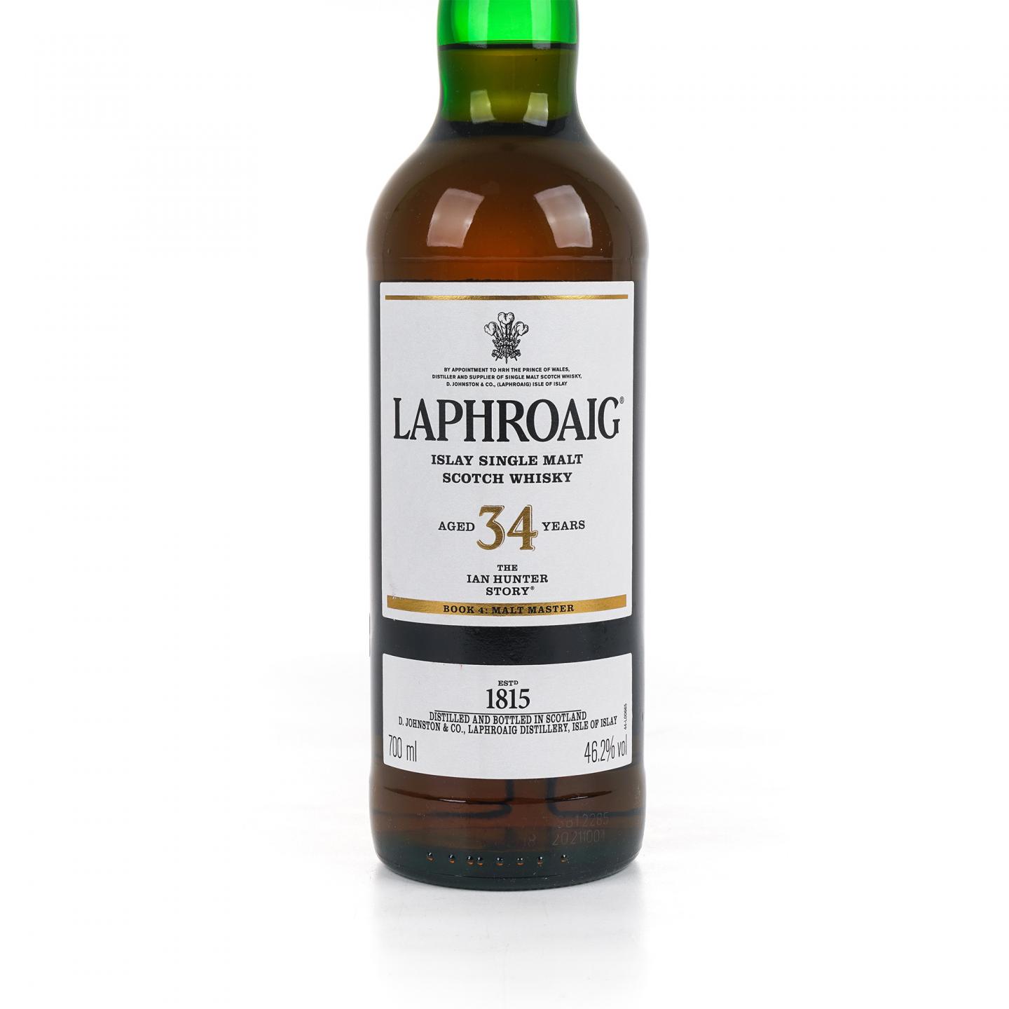 Laphroaig 拉弗格 34年 1987-2021 Book 4 行货