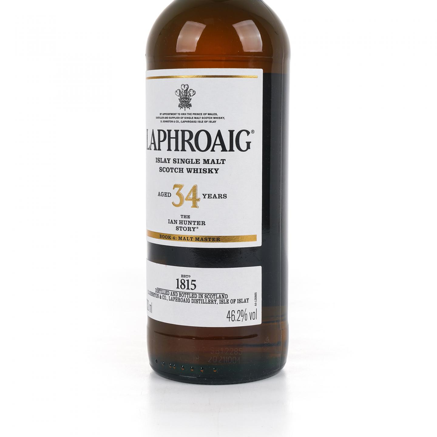 Laphroaig 拉弗格 34年 1987-2021 Book 4 行货