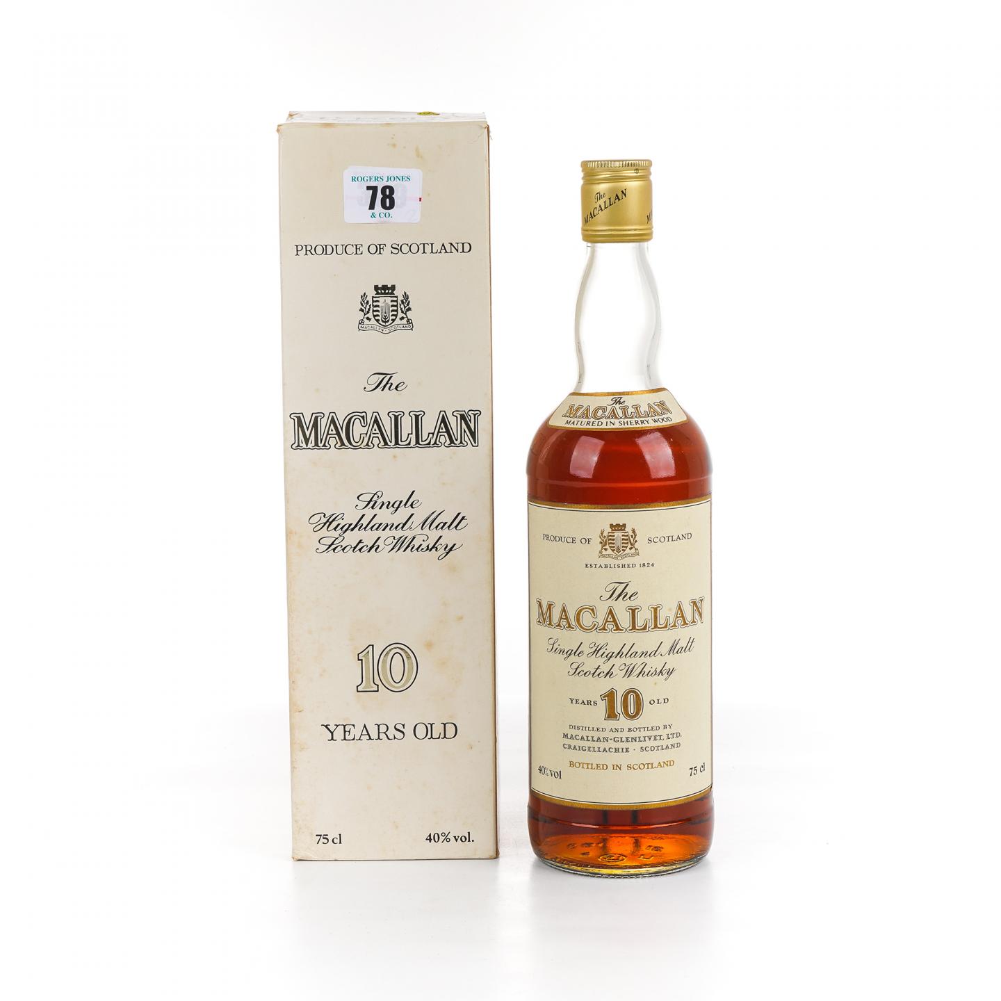 Macallan 麦卡伦 10年 雪莉桶 750ml