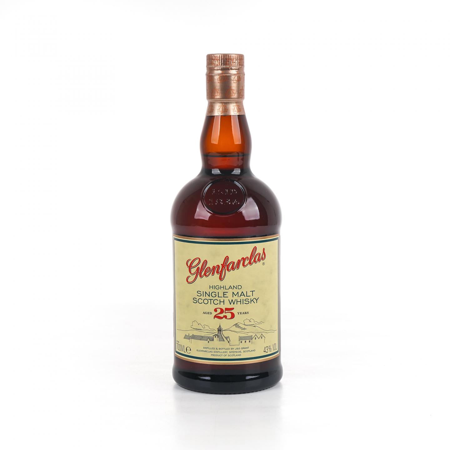 Glenfarclas 格兰花格 25年 圆筒 43%Vol.700ml