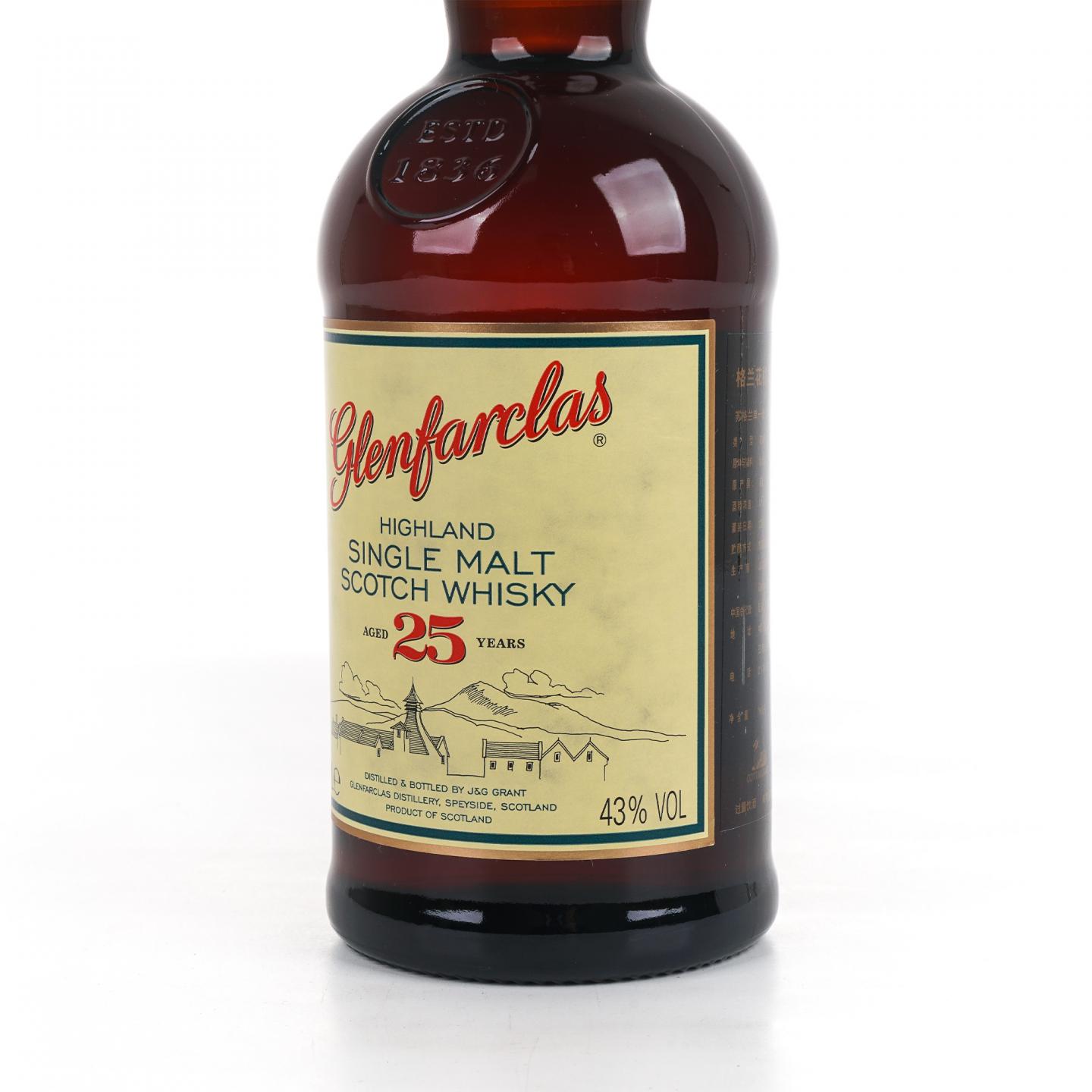Glenfarclas 格兰花格 25年 圆筒 43%Vol.700ml
