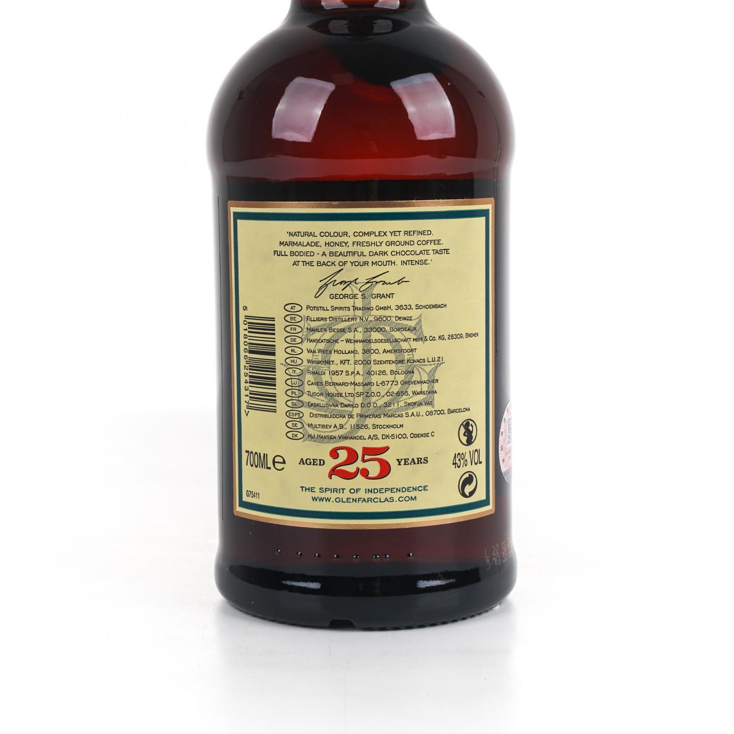 Glenfarclas 格兰花格 25年 圆筒 43%Vol.700ml