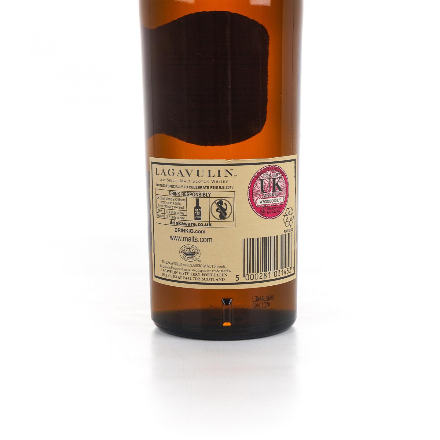 Lagavulin 乐加维林 1995-2013 Feis Ile 2013 雪莉桶