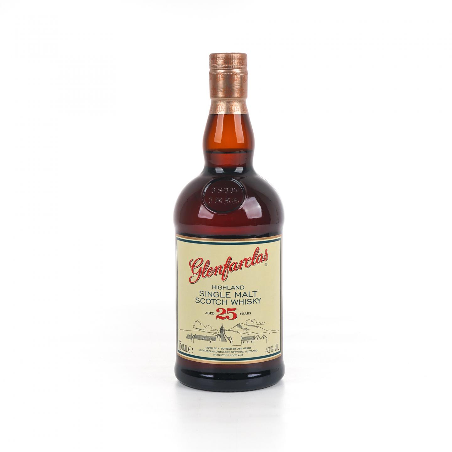 Glenfarclas 格兰花格 25年 圆筒 43%Vol.
