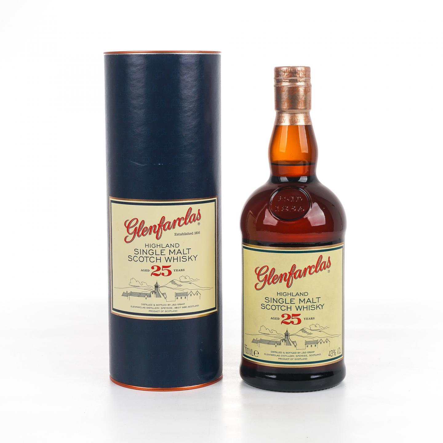 Glenfarclas 格兰花格 25年 圆筒 700ml