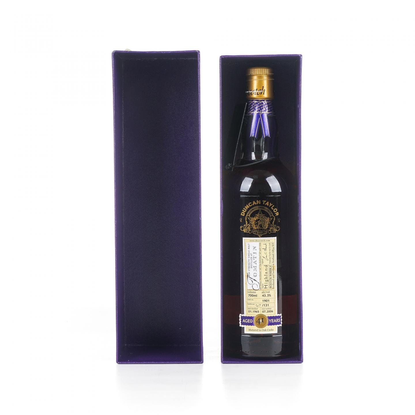 Tomatin 汤马丁 41年 1965-2006 桶强 DT