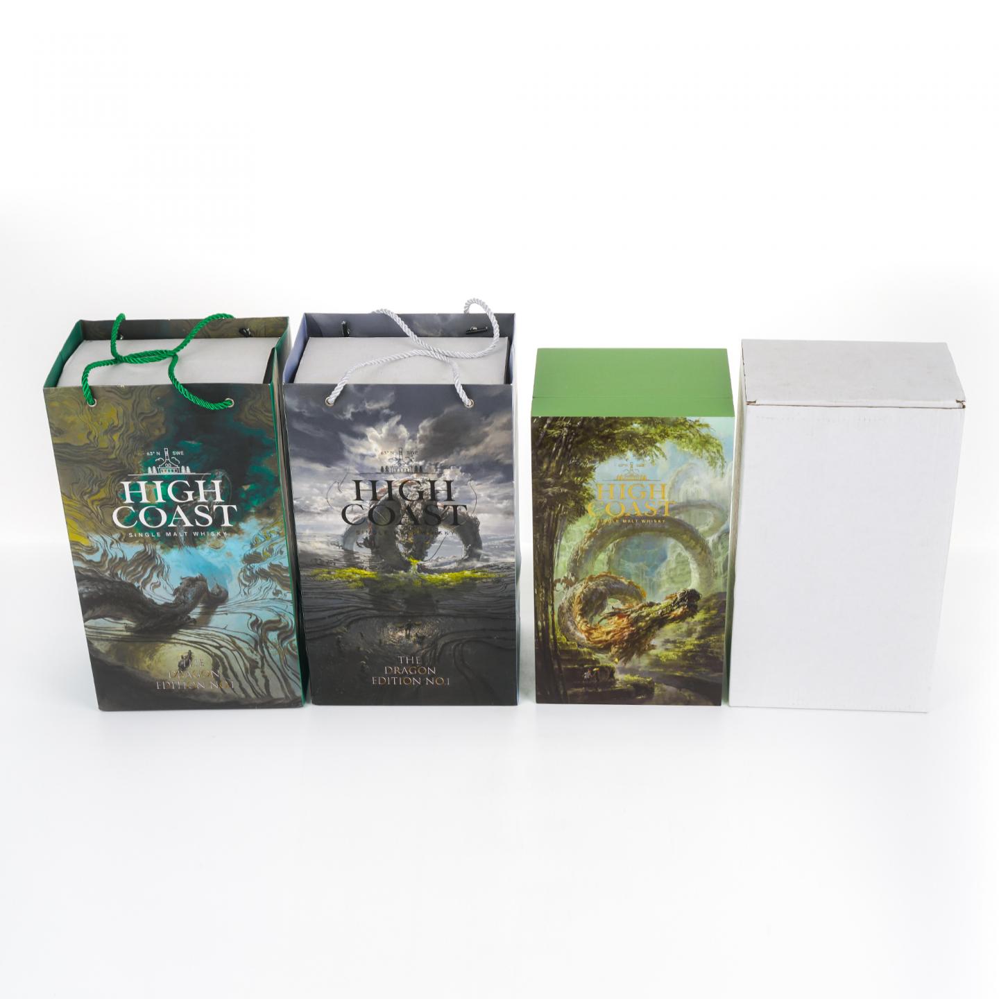 High Coast 海歌 龙系列1-4版 500ml*4