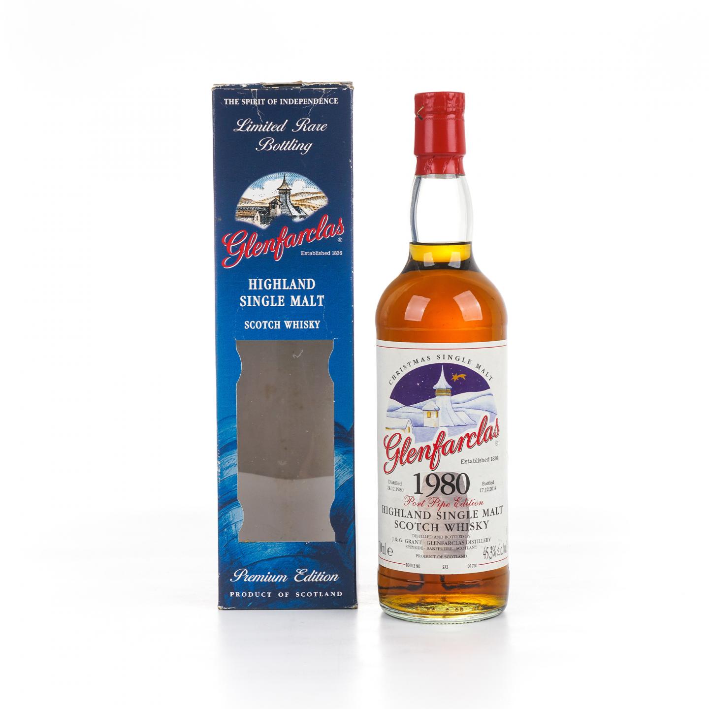 Glenfarclas 格兰花格 1980-2014 圣诞节限定