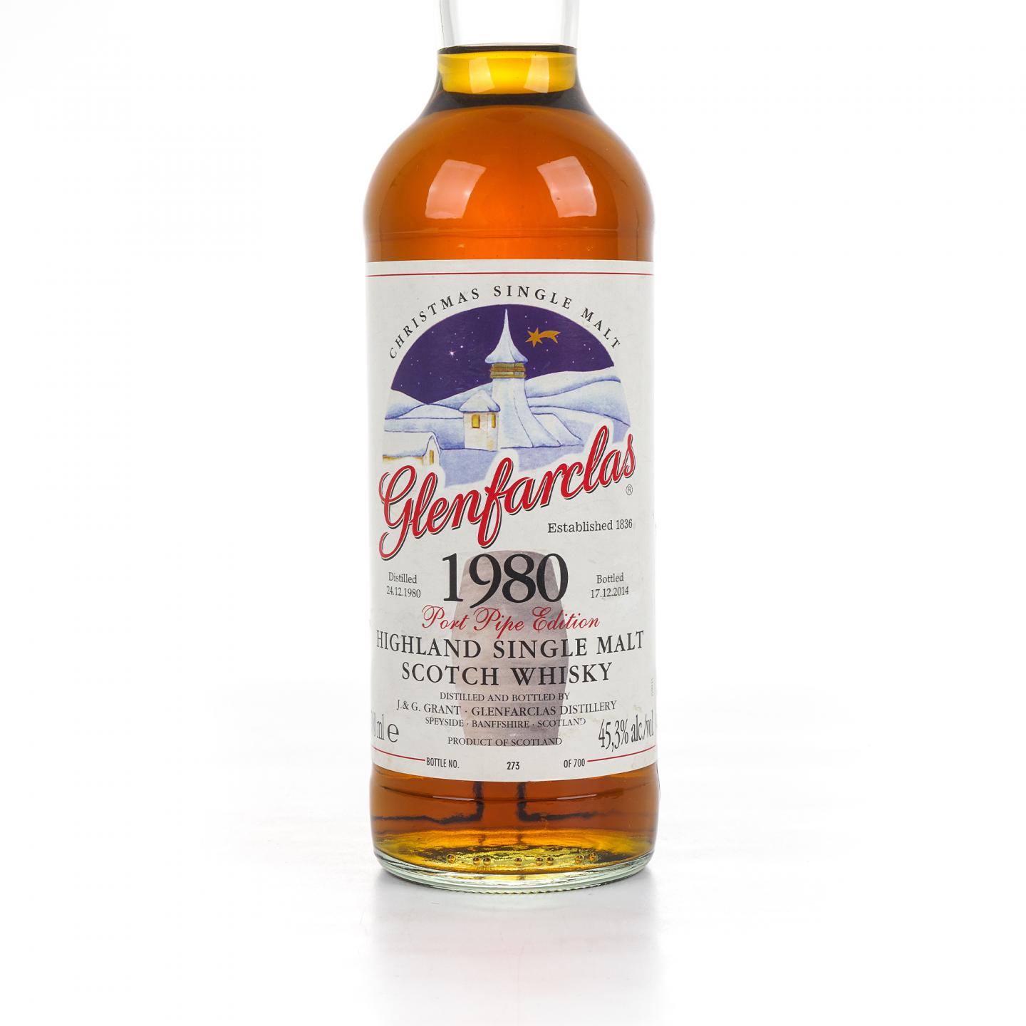 Glenfarclas 格兰花格 1980-2014 圣诞节限定