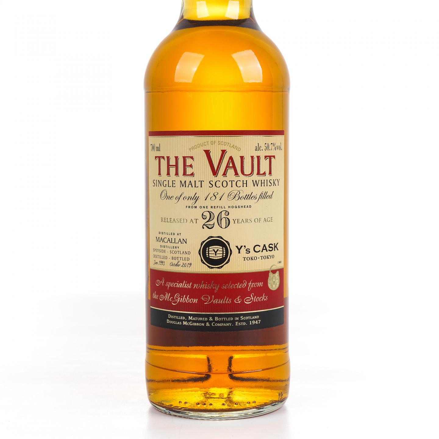 Macallan 麦卡伦 26年 1993-2019 Douglas McGibbon