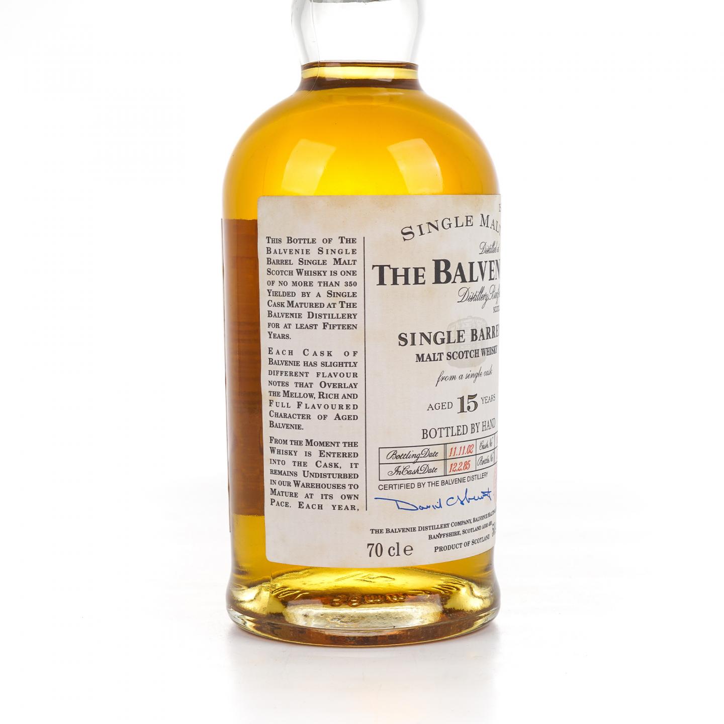 Balvenie 百富 15年 1985-2002 单桶#650