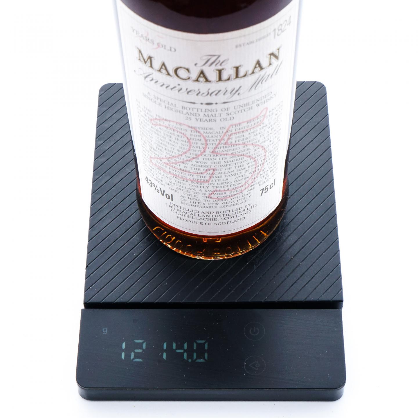 Macallan 麦卡伦 25年 Anniversary Malt 750ml