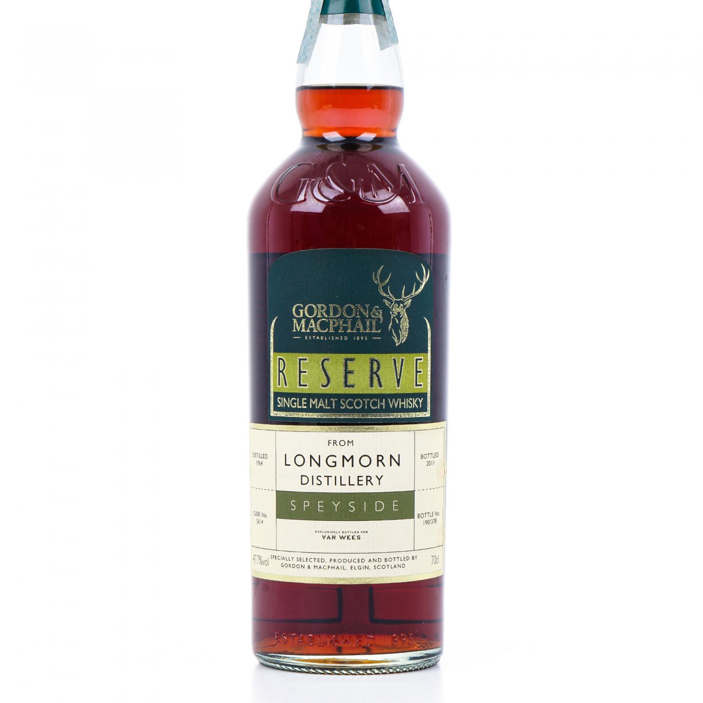 Longmorn 朗摩 1964-2011 雪莉单桶 GM