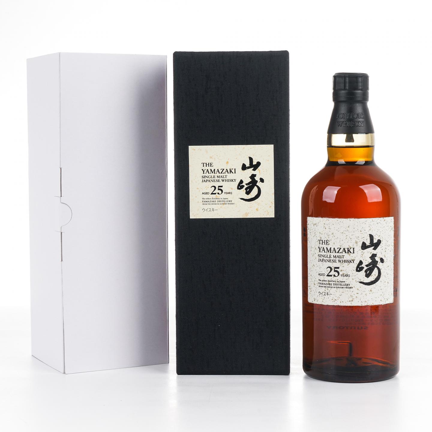 山崎 25年 新版 礼盒 43%