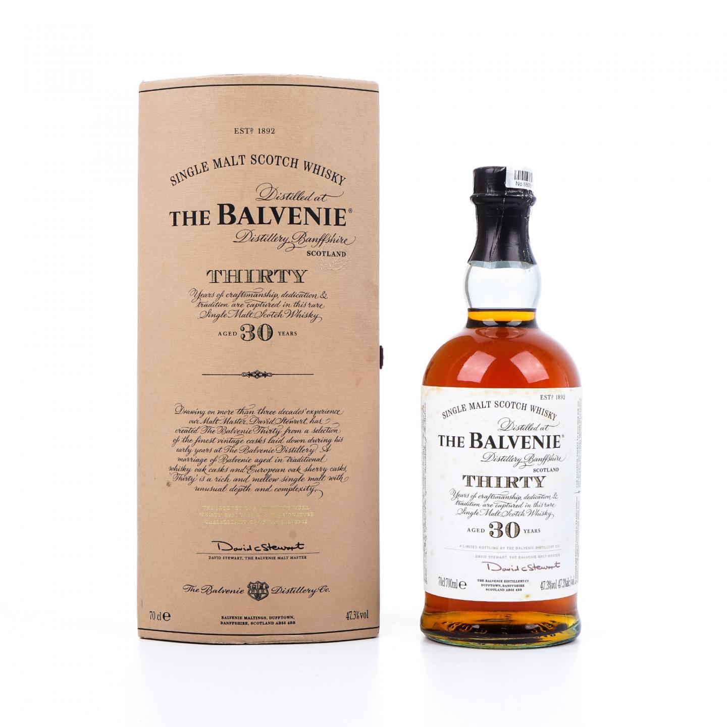 Balvenie 百富 30年 47.3%Vol. 礼盒