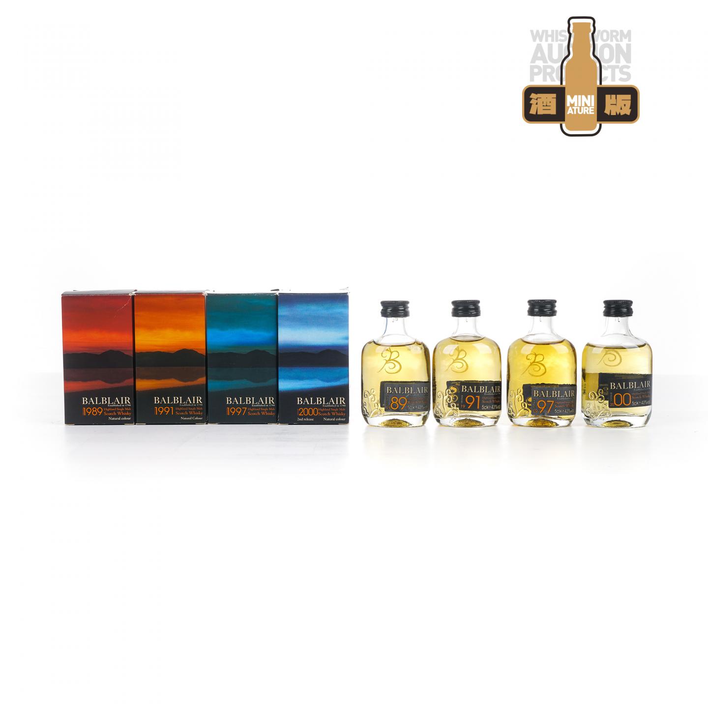 【酒版】巴布莱尔 1989/1991/1997/2000年 Vintage 50ml*4