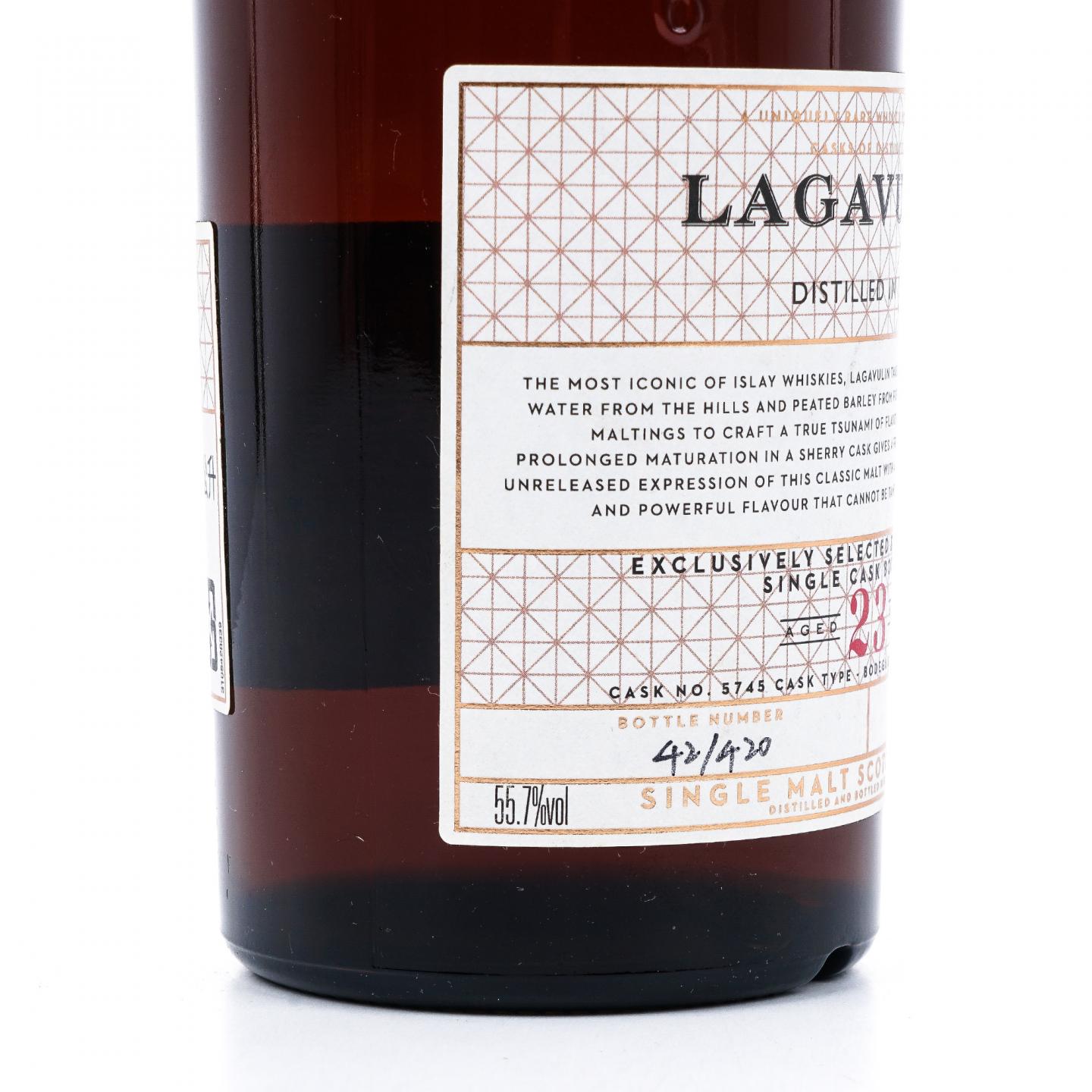 Lagavulin 乐加维林 23年 1992-2016 赵波尧选桶 COD