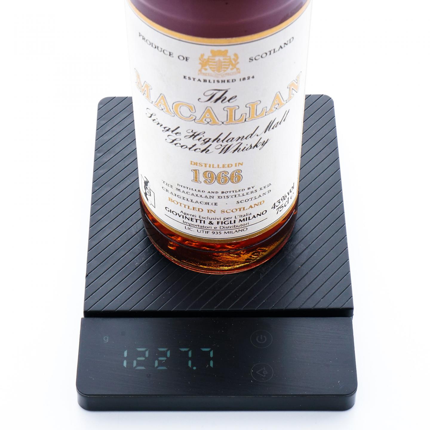 Macallan 麦卡伦 1966 雪莉桶 750ml