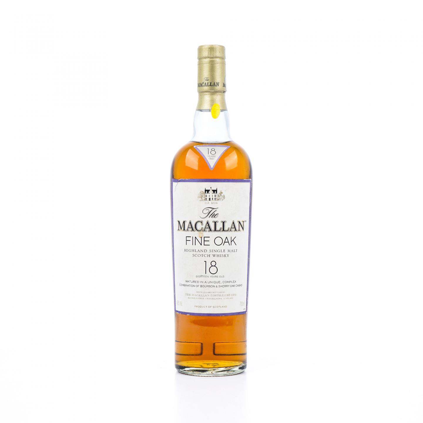 Macallan 麦卡伦 18年 Fine Oak