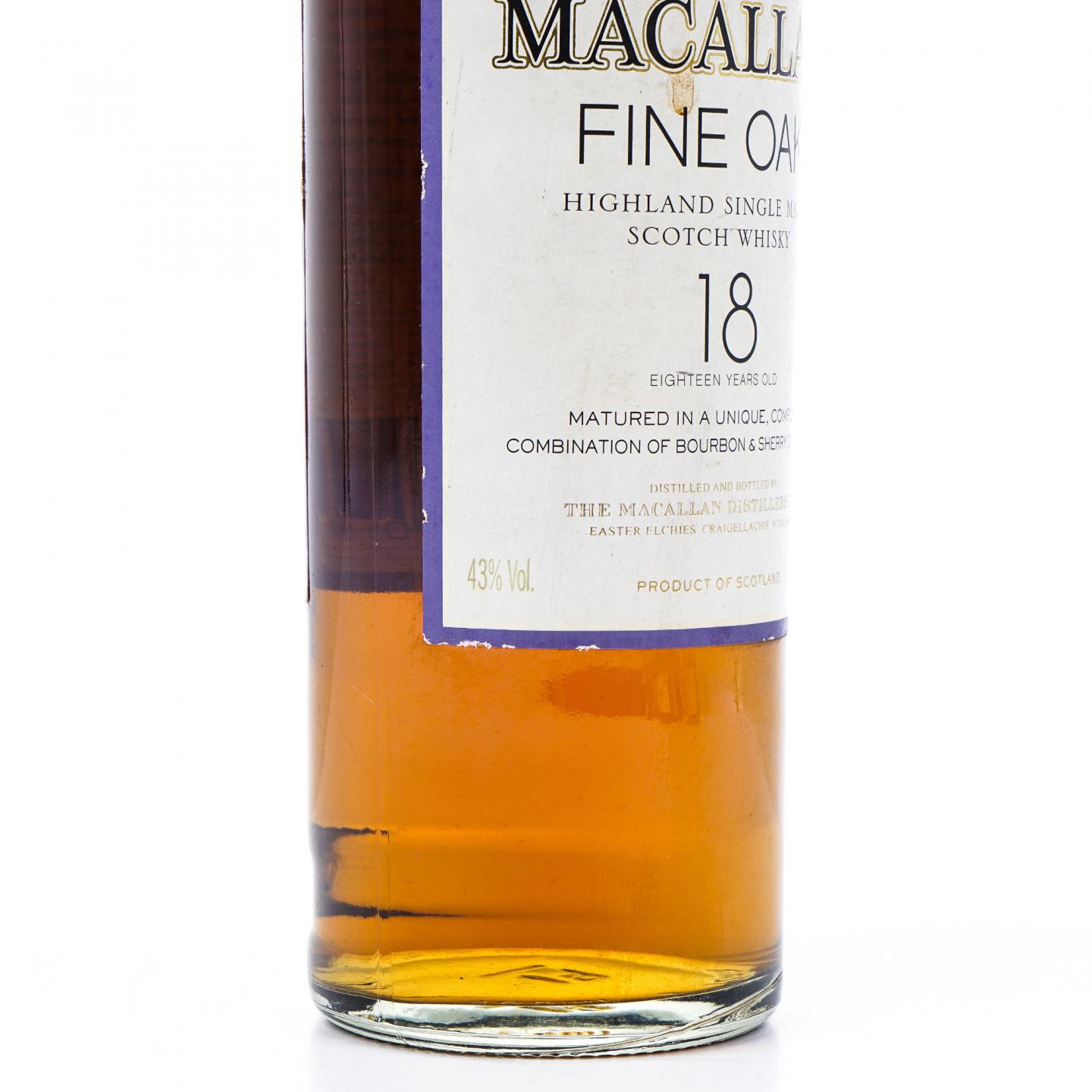 Macallan 麦卡伦 18年 Fine Oak