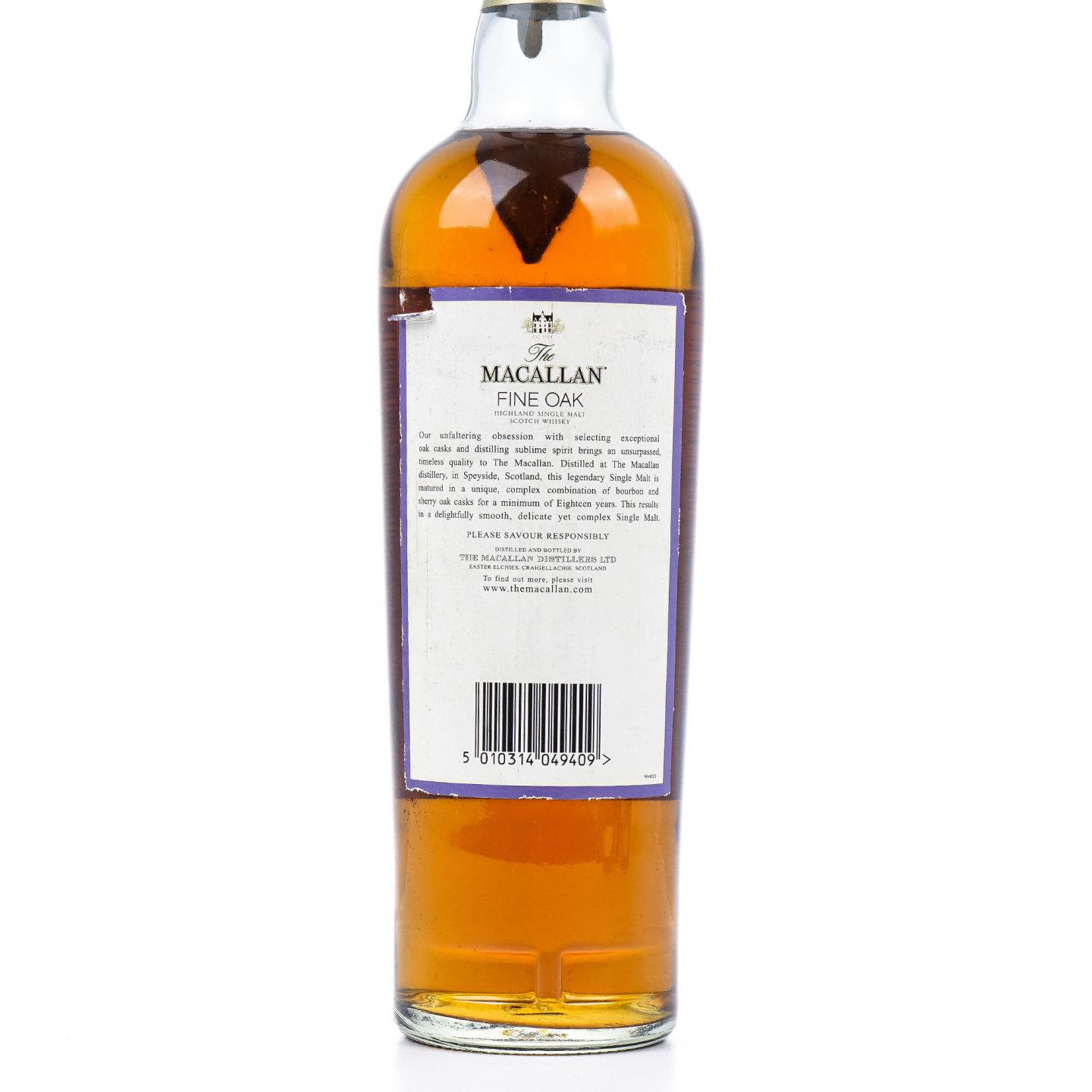 Macallan 麦卡伦 18年 Fine Oak
