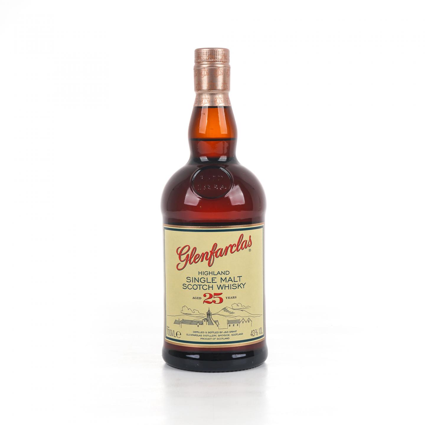 Glenfarclas 格兰花格 25年 圆筒 700ml