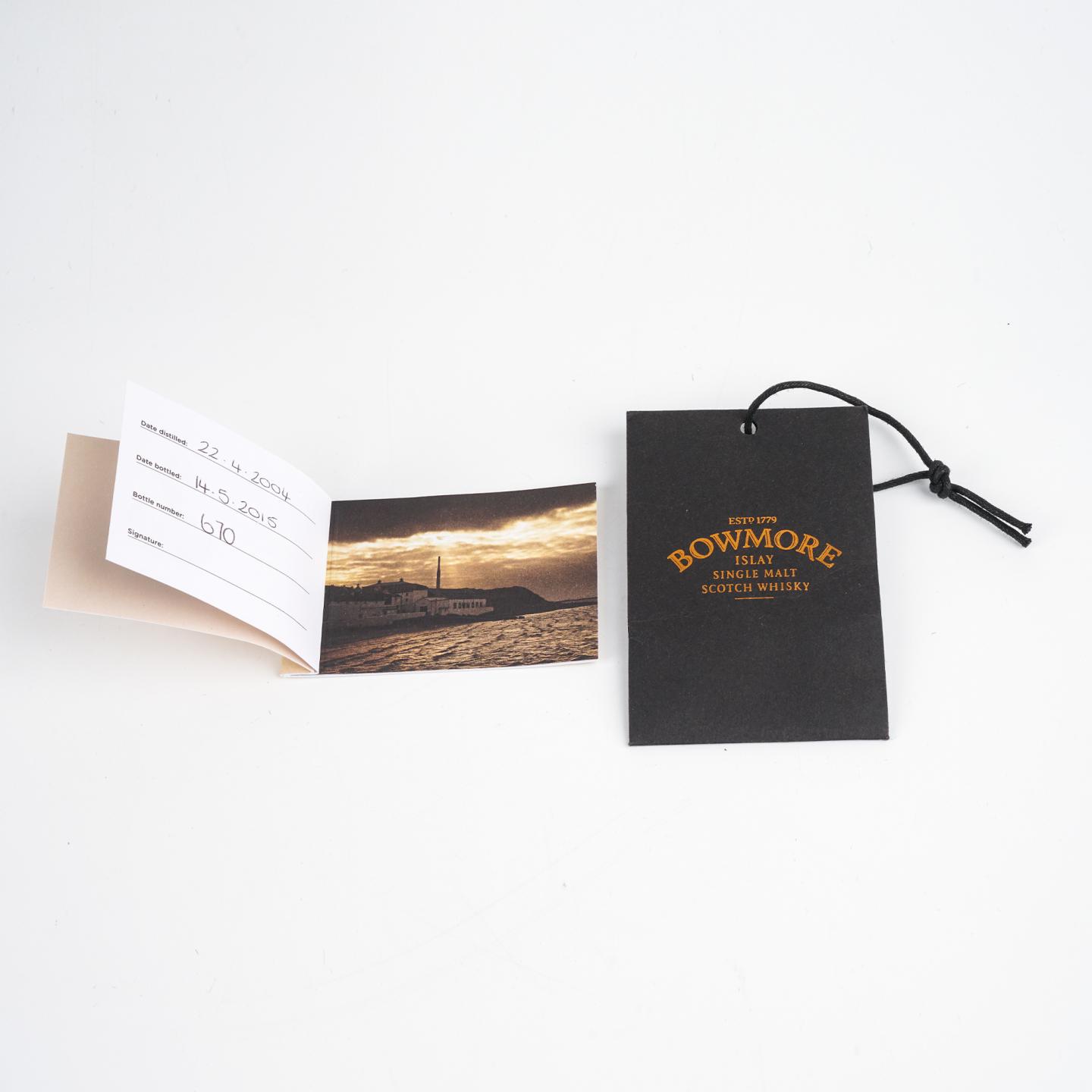 Bowmore 波摩 2004-2015 手工瓶 雪莉桶#1487