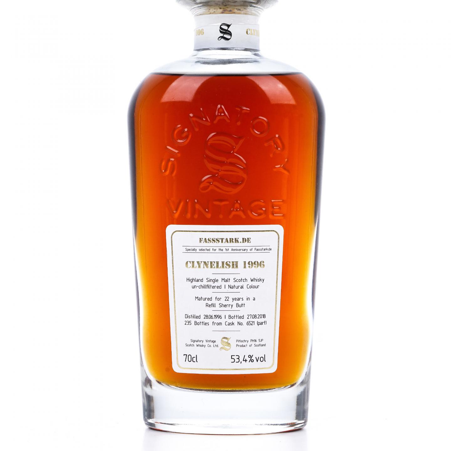 Clynelish 克里尼利基 22年 1996-2018 SV