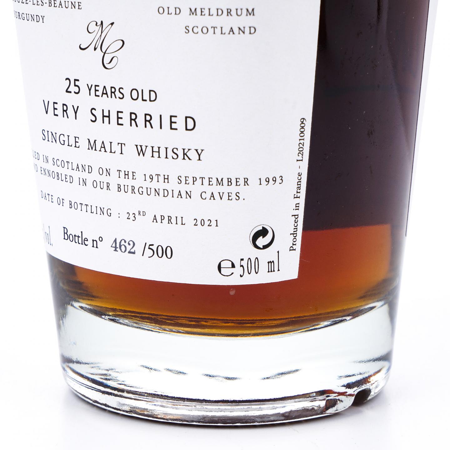 Michel Couvreur 25年 1993-2021 Very Sherried 500ml