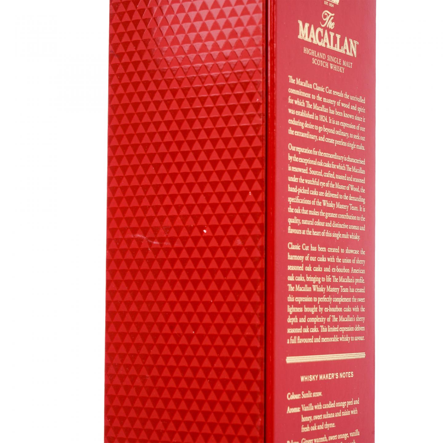 【附X光图】Macallan 麦卡伦 Classic Cut 2020 700ml