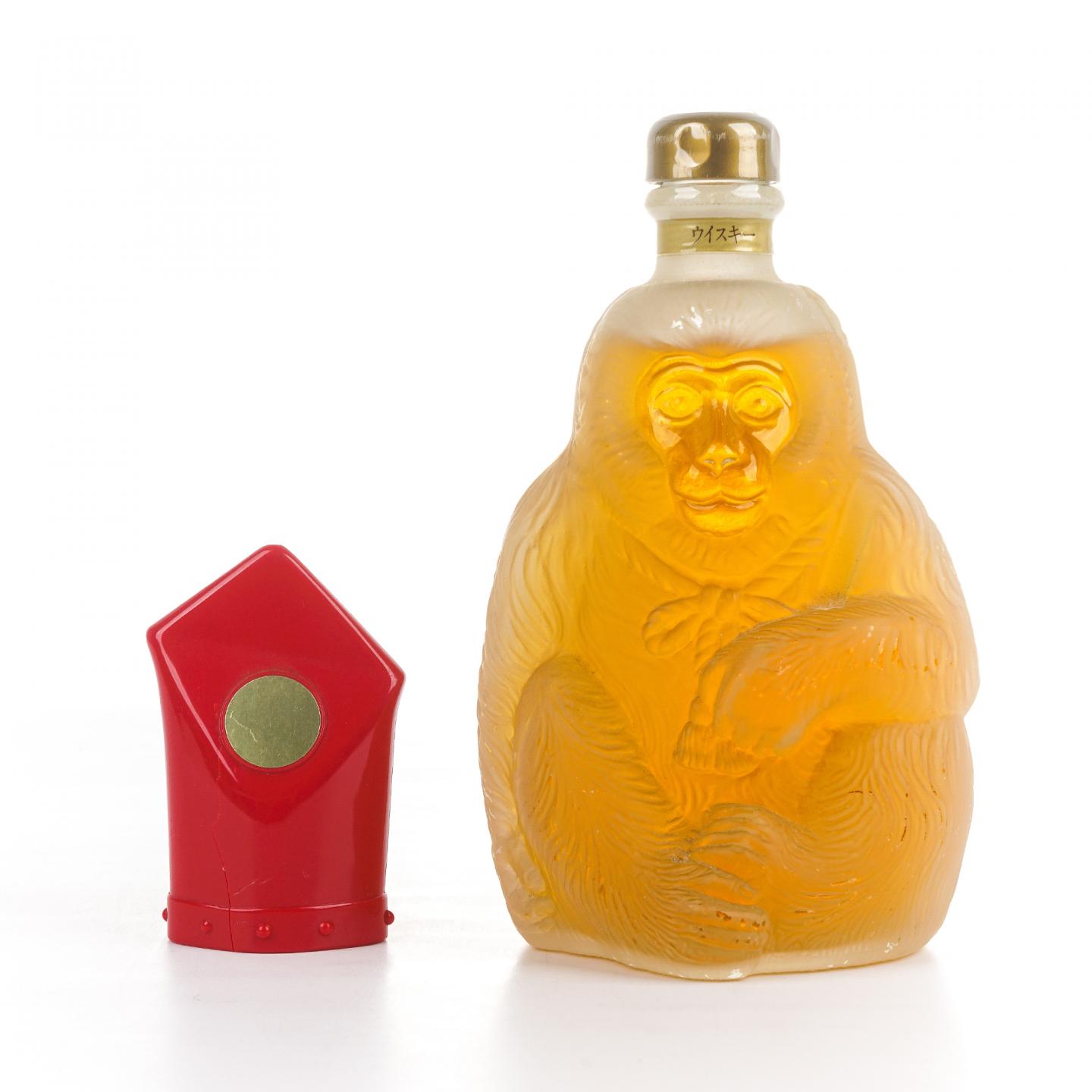 Nikka 1992 生肖猴「贵申乌帽子」生肖纪念瓶 600ml