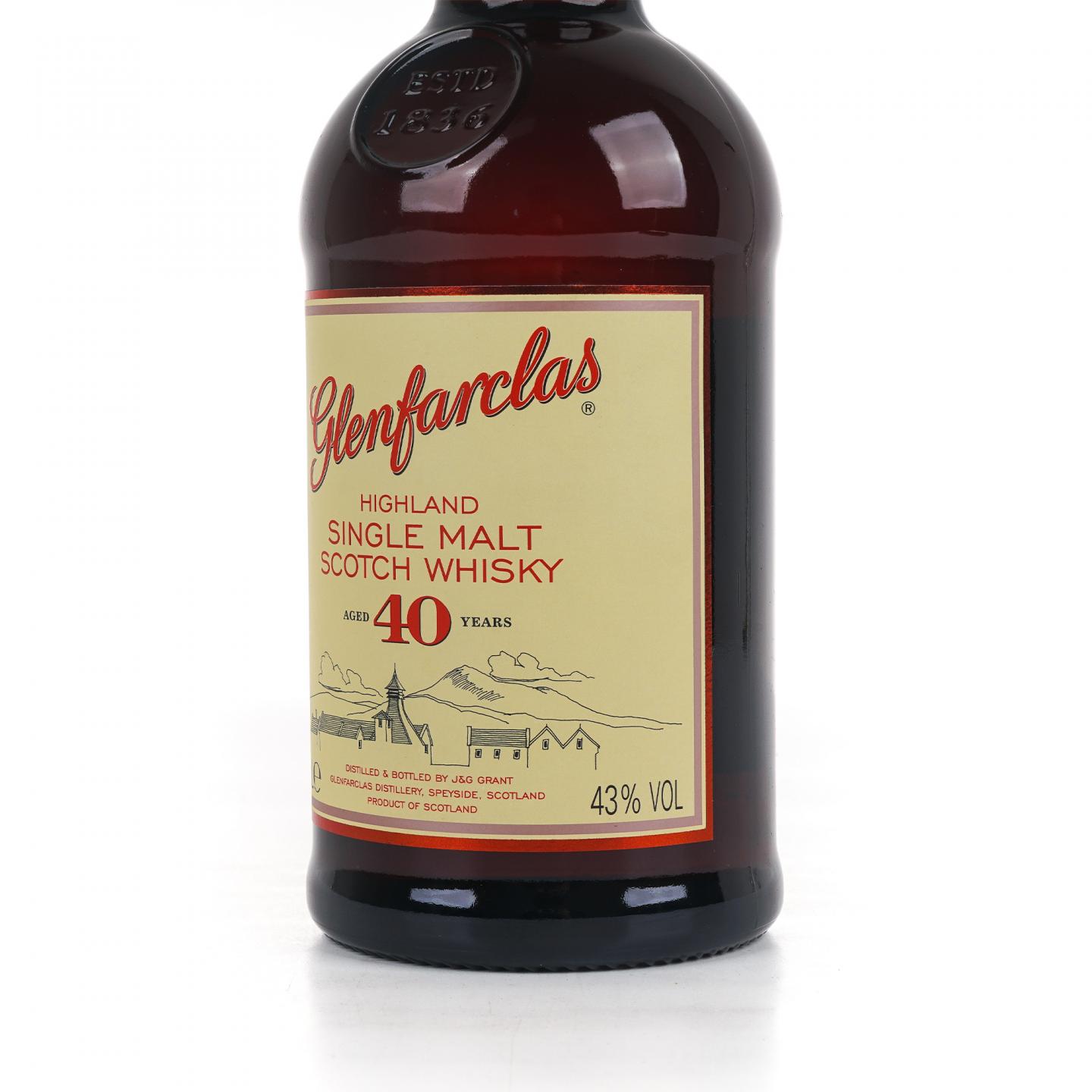 Glenfarclas 格兰花格 40年 红礼盒版 700ml