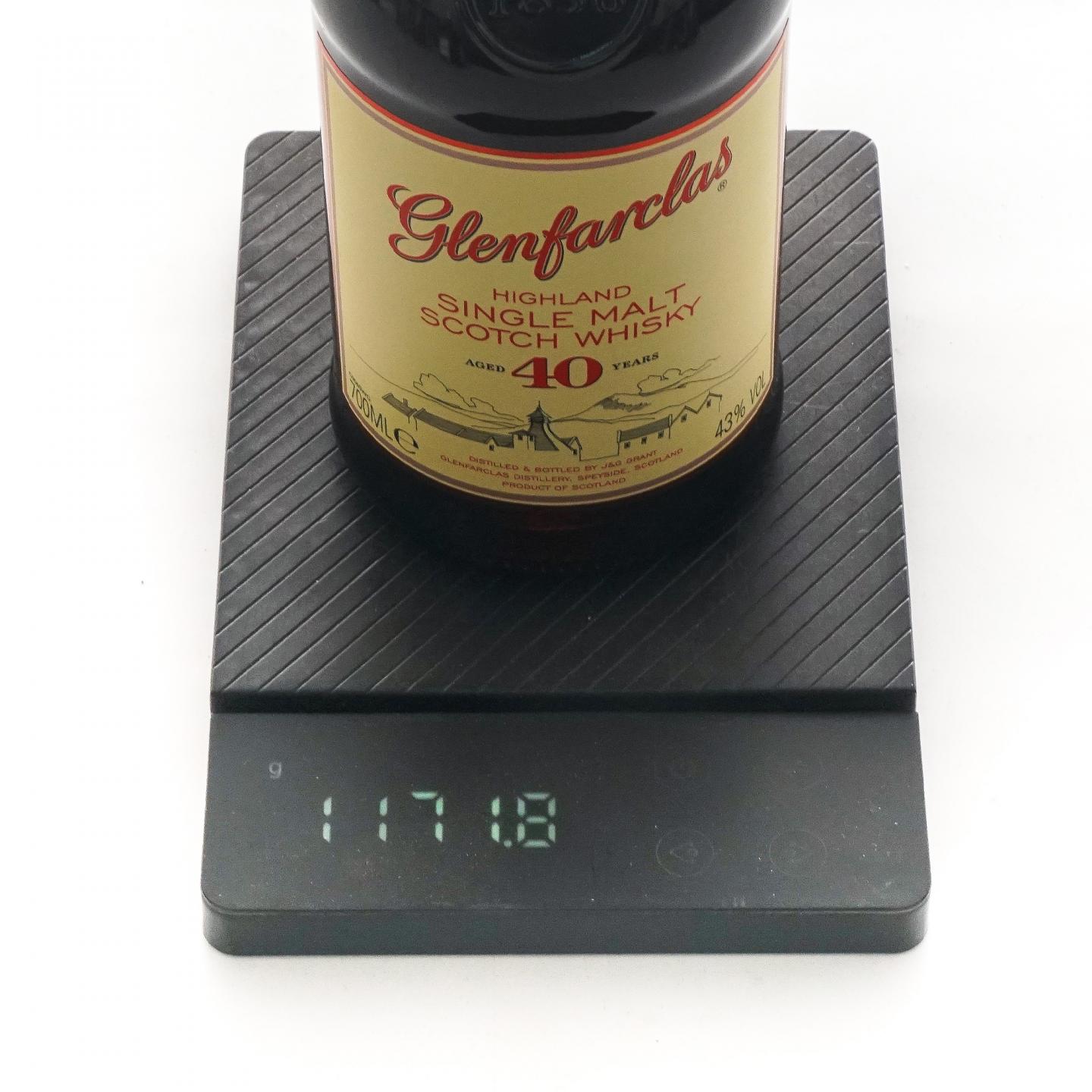 Glenfarclas 格兰花格 40年 红礼盒版 700ml