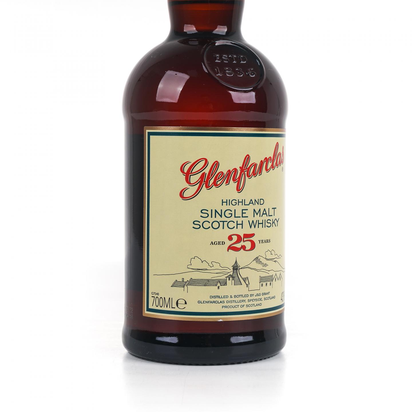 Glenfarclas 格兰花格 25年 单一麦芽 圆筒礼盒 43%