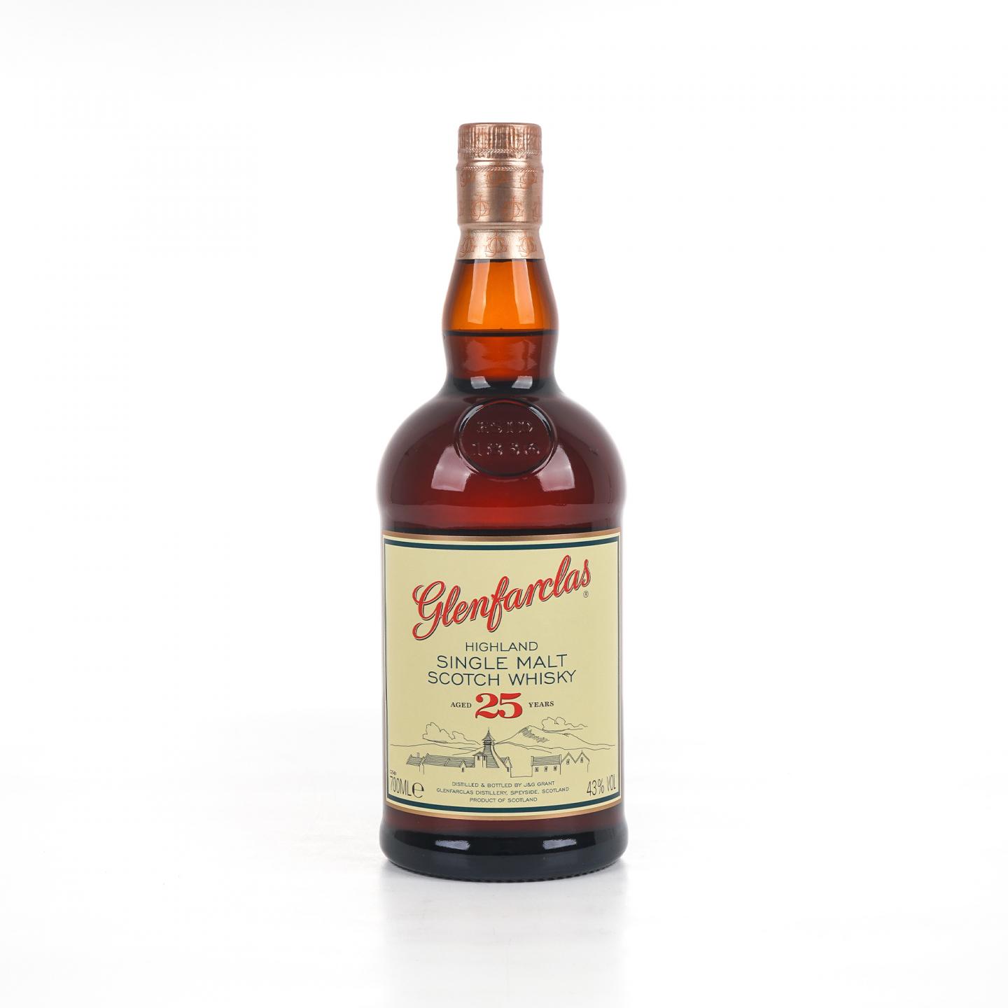 Glenfarclas 格兰花格 25年 单一麦芽 圆筒礼盒 700ml