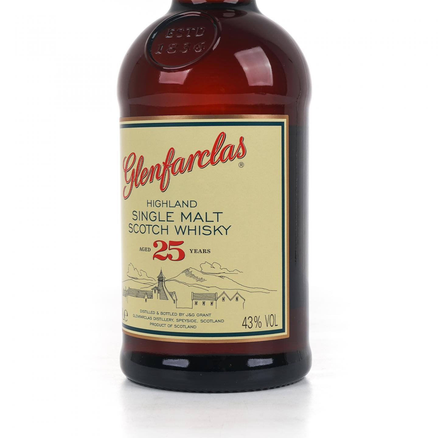 Glenfarclas 格兰花格 25年 单一麦芽 圆筒礼盒 700ml