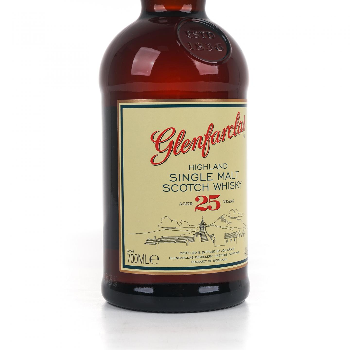 Glenfarclas 格兰花格 25年 单一麦芽 圆筒礼盒 700ml