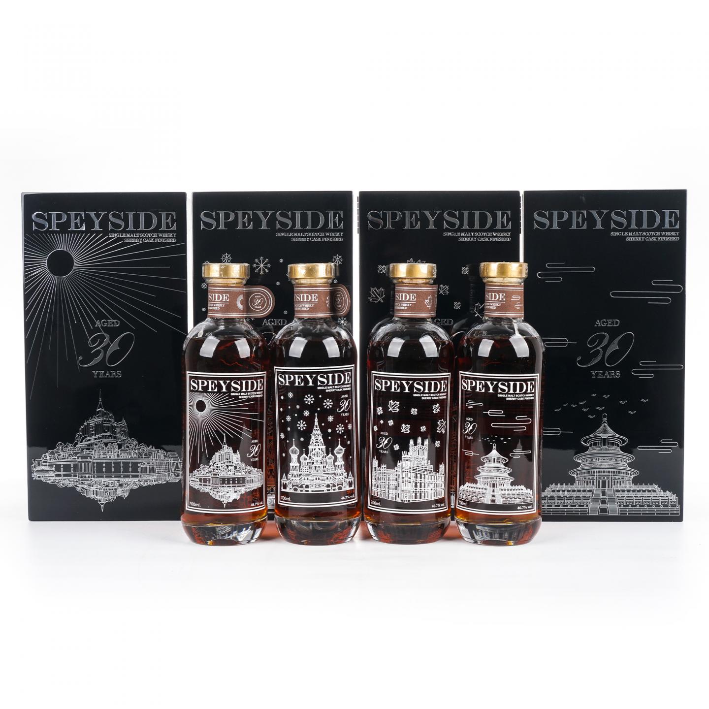 秘密斯佩塞 30年 春夏秋冬全套 4瓶组*700ml